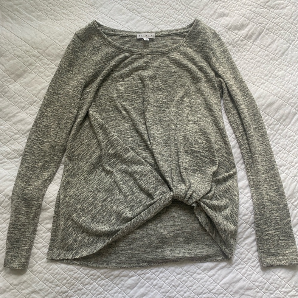 Lightweight Grey Sweater